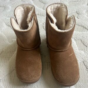 Cozy Tan Kids Boots